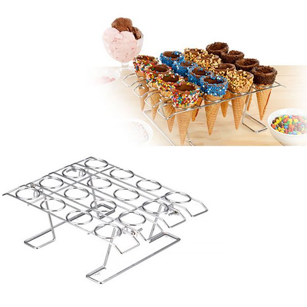 

cake display deskstand cone tray ice cream diy cupcake cooling rack holder