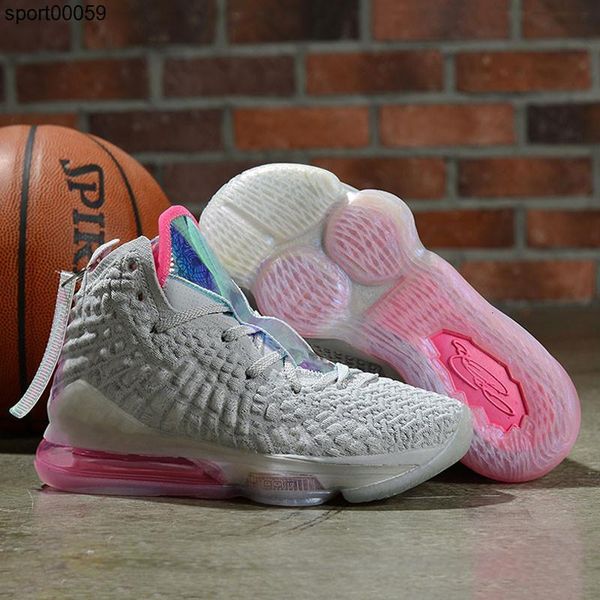 

2020 new mens lebron 17 basketball shoes for sale purple yellow glow in dark mvp womens youth kids lebrons sneakers tennisslipper sandal des, Black