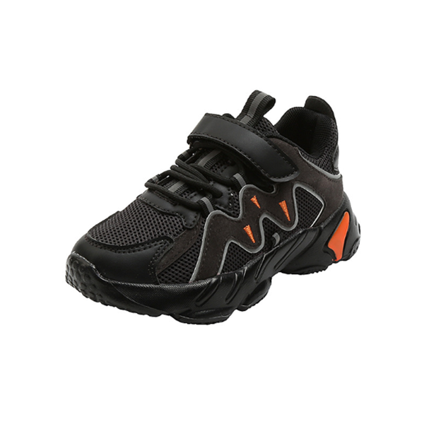 

2020 spring autumn children shoes non-slip kids running shoes boys fashion breathable sneakers girls casual light sports, Black