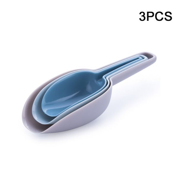 

3pcs/set flour scoop food shovel home kitchen party restaurant buffet tools