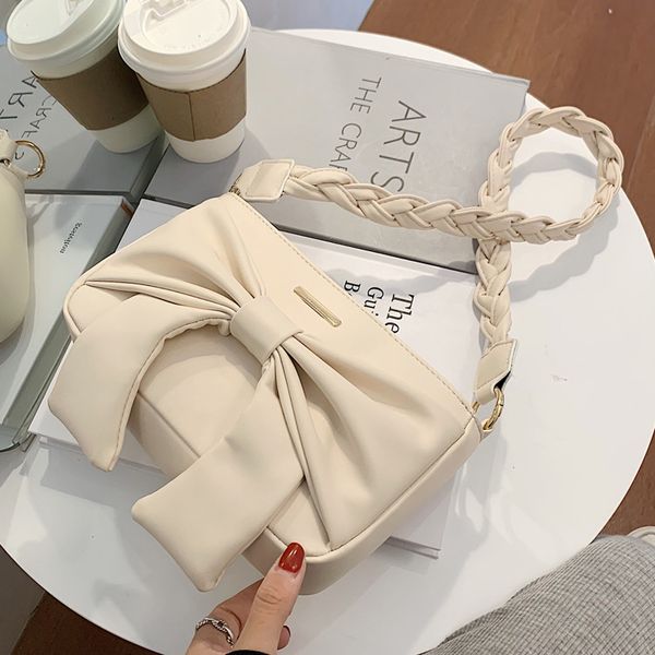 

2020 new bow shoulder/crossbody bag fashion small square bag