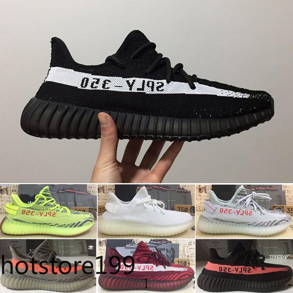 

2019 new v2 high-quality sesame oil ice yellow 36-46 designer shoes blue coloring v2 red male and female running shoes huy9z, Black