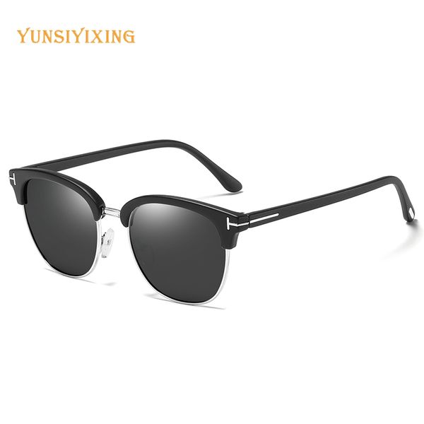 

yunsiyixing polarized women's sunglasses anti-reflective outdoors round sunglasses for women designertravel uv400 eyewearys8672, White;black