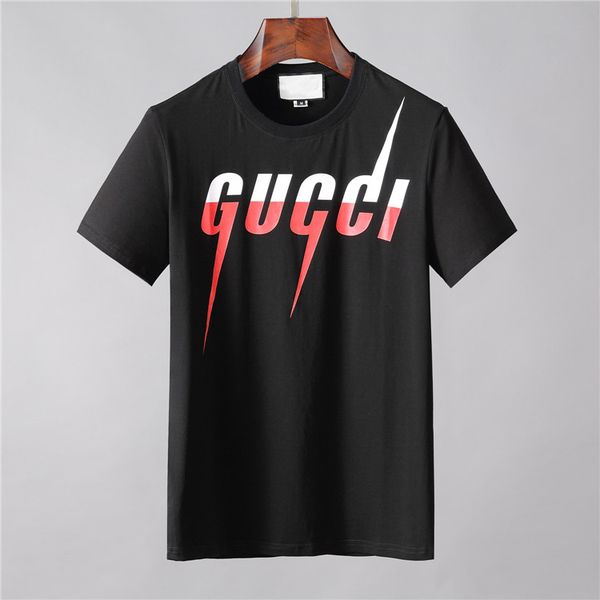 

хип-хоп европейской и американской моды случайные футболки мужские streetwear роскошная t-рубашки мужские футболки letter вышивки мужская to, White;black