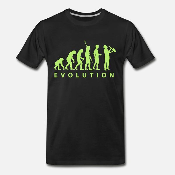 

evolution_saxophon t shirt men printed tee shirt euro size s-3xl original gift funny casual spring outfit shirt