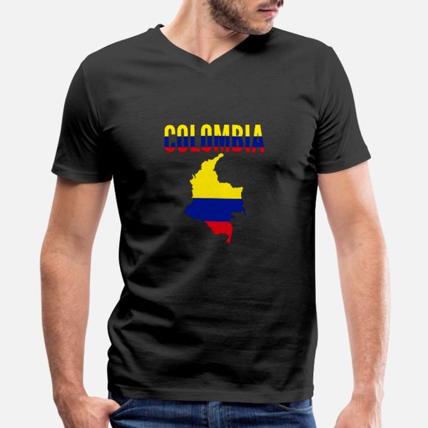 

colombian gift colombia map country flag t shirt men designing cotton s-xxxl slim anti-wrinkle fashion summer letters shirt