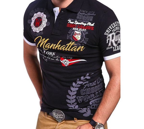 

zogaa 2019 new cotton t-shirt men's fashion t shirt short sleeve personality designer shirts letter printing men t-shirts y200104, White;black