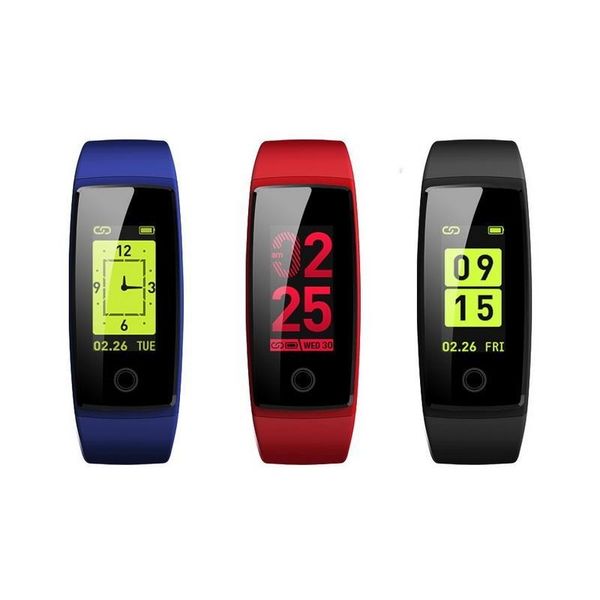 

cgjxs v10 smart bracelet heart rate monitor blood pressure color screen smart band wristband activity fitness tracker pedometer colorful sma