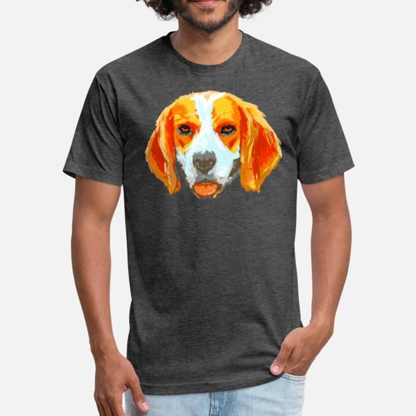 

love beagle design gift art splash beagle dog fans t shirt men character tee shirt s-3xl novelty fit building spring autumn slim shirt