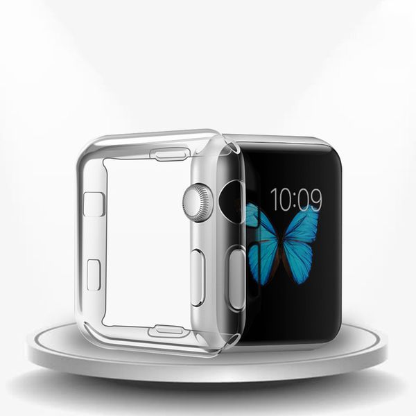 

chipop clear transparent case for apple watch 2 3 4 5 soft tpu cover case for iwatch 38mm 42mm 40mm 44mm
