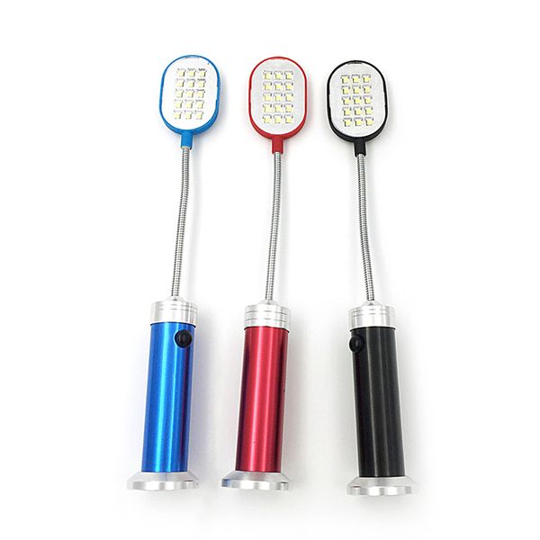 

flexible magnetic base computer table working light lamp 15 led study