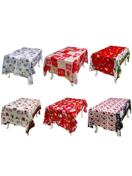 

table cloth christmas tablecloth party set catering meal tableware gift decoration for home