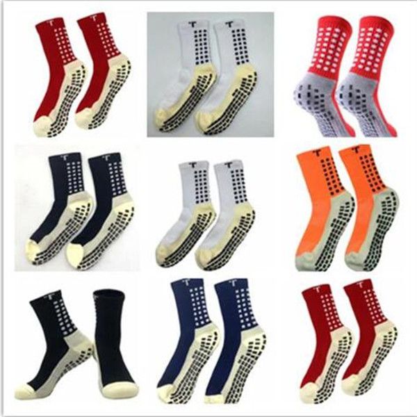 Mischungsauftrag, Verkauf, Fußballsocken, rutschfeste Fußball-Trusox-Socken, Herren-Fußballsocken, hochwertige Baumwoll-Calcetines mit Trusox