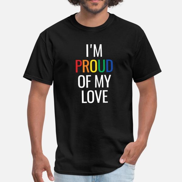 

pride love quote design t shirt men printed tee shirt o-neck formal loose funny casual spring autumn family shirt