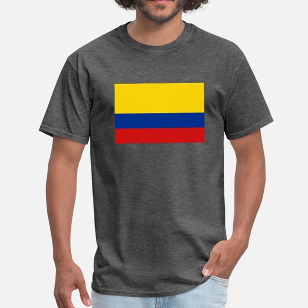 

colombia flag t shirt men customized cotton s-xxxl cool fit casual summer style letter shirt