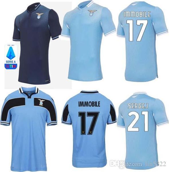 

new 20 21 lazio soccer jerseys sergej 2020 2021 ss lazio f.caicedo immobile football shirt correa luis alberto soccer shirt, Black;yellow