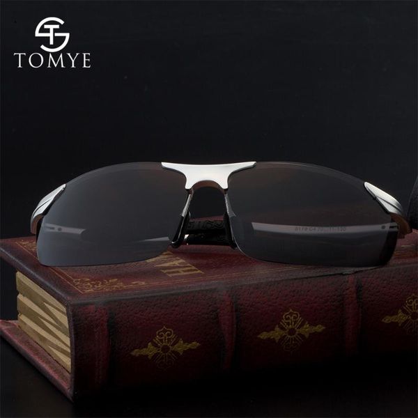 

sunglasses men tomye 8179 classic polarized sports eyewear, White;black