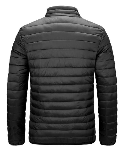

men's winter warm outdoor down jacket fashion mvni, Black
