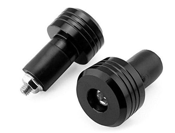 

22mm motorcycle bike handle grip bar end weights bar slider plug cover black