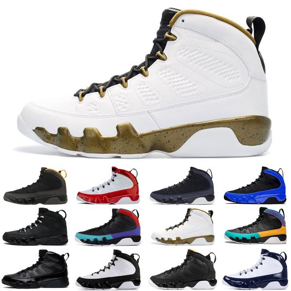 

classic university gold 9 9s jumpman baskteball shoes racer blue gym red countdown pack mens trainers sports sneakers size 7-13