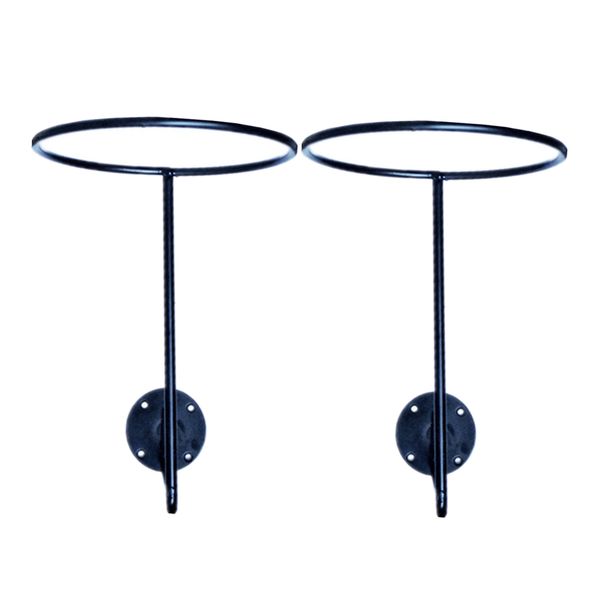 

2 x hat helmet rack wall mounted coat hat hook hanger holder wall mounted