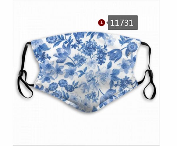 

dhl designer face mask personalized green plant flowers masks reusable dust masks factory prices can be mixed orders please leave a message, Black