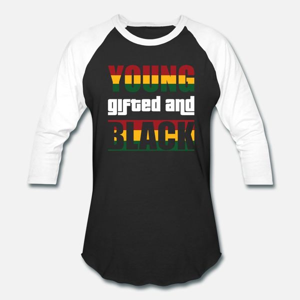 

young gifted and black african t shirt men designing short sleeve euro size s-3xl unique cute new style spring standard shirt
