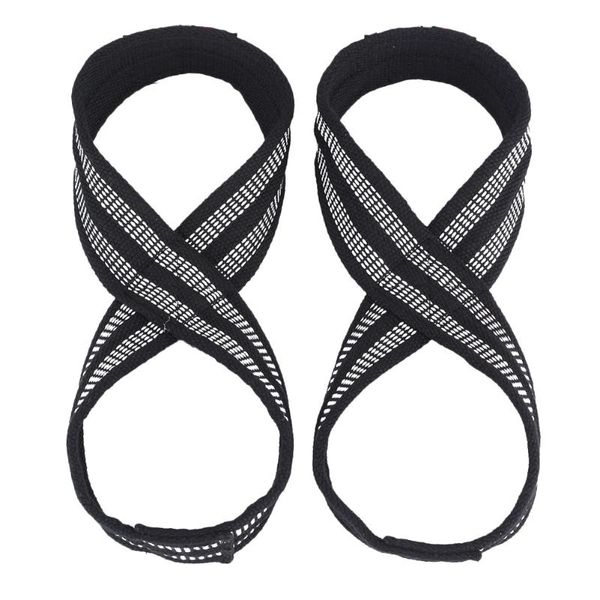 

accessories figure 8 fitness straps deadlift lifting weightlifting grip for sports 88