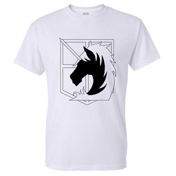 

japanese anime summer attack on titan t shirt logo pattern print mens clothing streetwear sport tshirt casual cotton t shirt