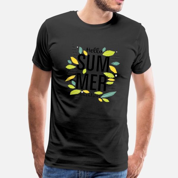 

hello summer vacation тенниска мужчин дизайн футболка s-xxxl оригинальный sunlight аутентичные лето trend рубашка