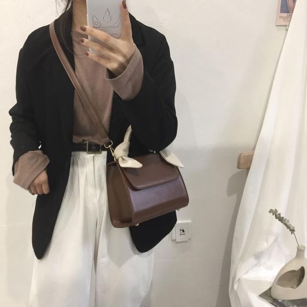 

small bag women's new retro fashion portable small square bag foreign style shoulder messenger