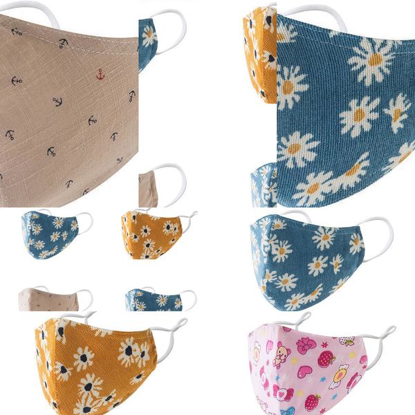 

face mask mouth cartoon mask 100% kids cotton washable reusable mask with filter dus s58p 9wbv1