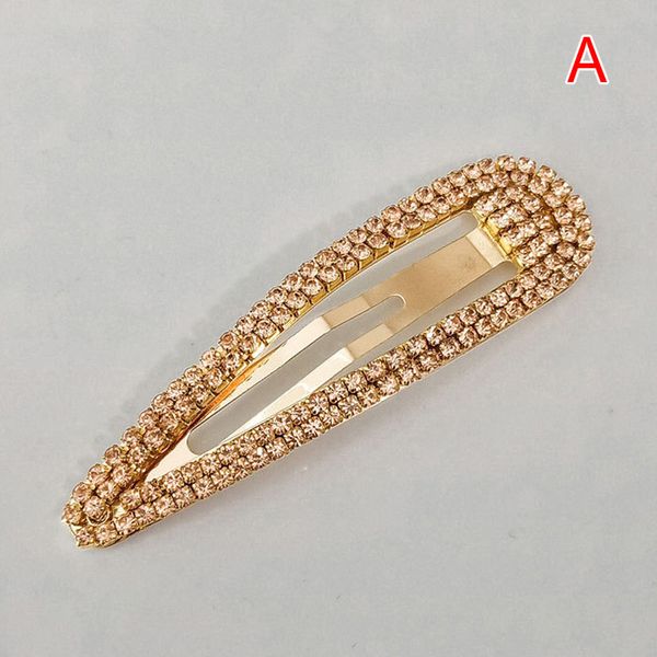 

fashion hair clips euramerican style rhinestone hair clips headdress hairpin accessories for women girls lxh, Golden;silver