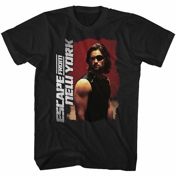 

escape from new york kurt russel pose licensed t-shirt streetwear funny tee shirt
