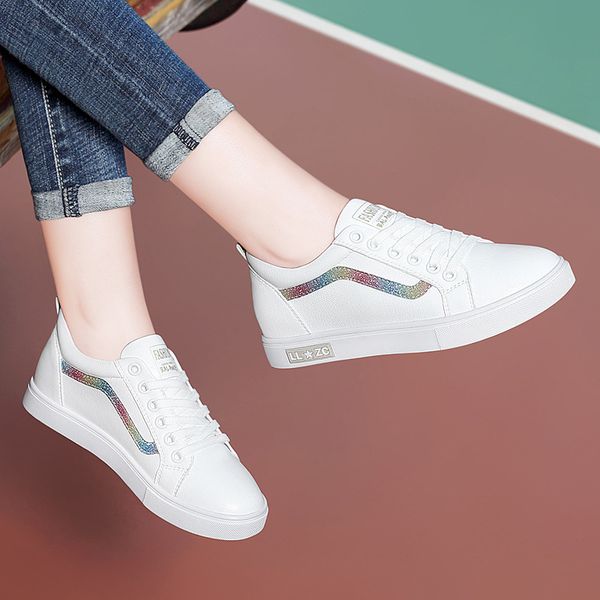

shoe women in the spring of 2020 the new joker han edition student leisure street snap female sandals lace-up shoes, Black