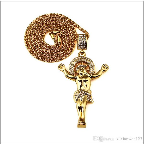 

factory sale new design gold virgin mary pendant jesu necklace steel religious mother mary christian necklaces hip hop jewelry for men/women, Silver