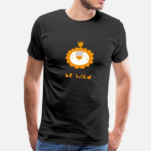 

be wild тенниски люди на заказ футболка s-xxxl джентльмены сумасшедшего нового стиль весна осень письмо рубашка