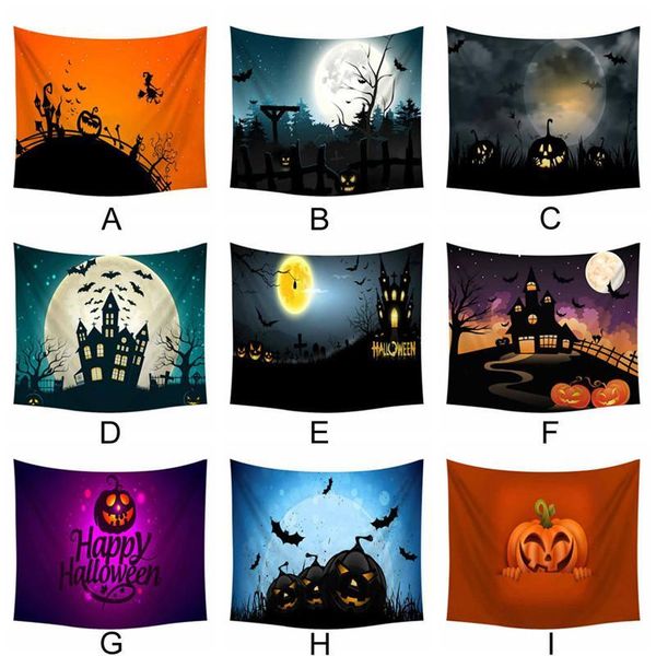 

wall-mounted gifts #0907 halloween home decorations peculiar diy for 60 ghost inch 80 x pumpkin tapestry party xhhair ljjub
