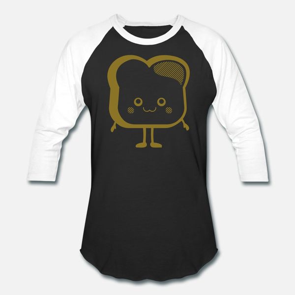 

kawaii designs: toast t shirt men character short sleeve round neck standard interesting humor summer standard shirt