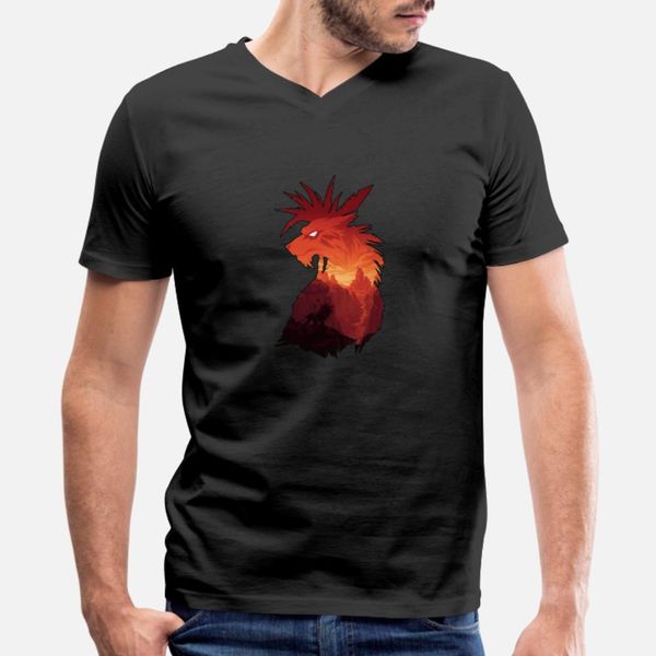 

ff vii t shirt men designing tee shirt s-xxxl fit sunlight funny casual summer style slim shirt