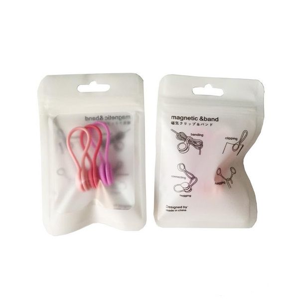 

creative magnet earphone winder concentrator silica gel magnet threader new arrivals