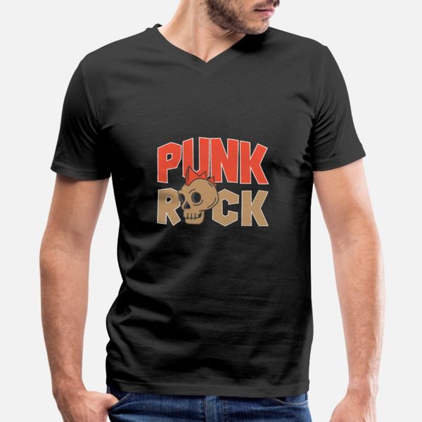 

punk rock t shirt men designer 100% cotton plus size 3xl vintage famous comical summer formal shirt