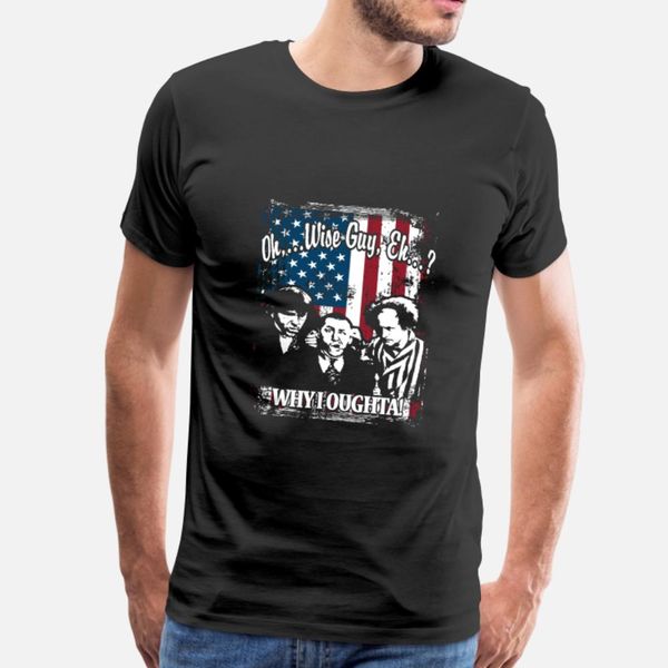 

wise wise guy why i oughta t shirt men anti-wrinkle cotton s-xxxl fit anti-wrinkle breathable summer family shirt