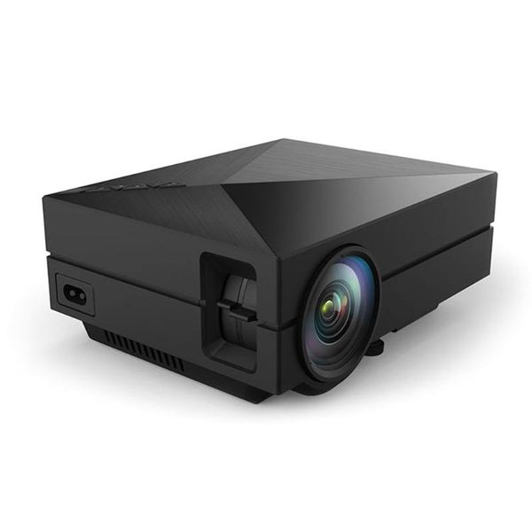 

eu plus portable projector home gm60 mini support hd 1080p small projector led 30-130 inch projection size