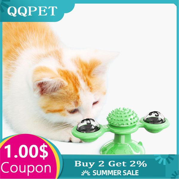 

windmill toys for cats puzzle whirling turntable with brush cat play game toys windmill kitten interactive supplies pet