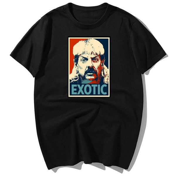 

funny the tiger king joe exotic for president t-shirts men 2020 summer casual cotton short sleeve t shirt harajuku streetwear