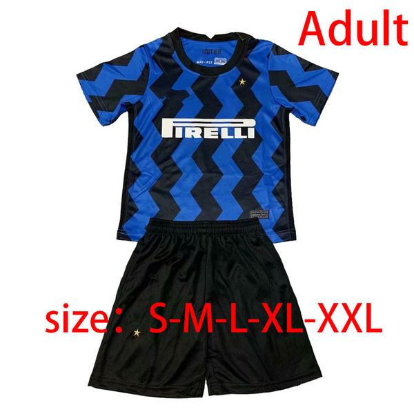 

eriksen lukaku lautaro inter 2020 2021 milan soccer jerseys barella maglia 19 20 21 football shirt s-4xl men kids kits sets uniform, Black;yellow