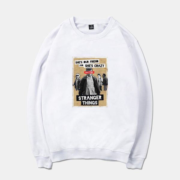 

stranger things sweatshirt men/women harajuku fashion sweatshirts stranger things hoodie men/women autumn pullovers, Black