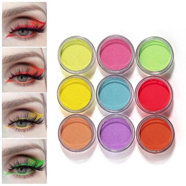 

luminous eyeshadow monochrome eyeshadow powder waterproof shining powder glitters pigment comestics long-lasting shimmer k2k9