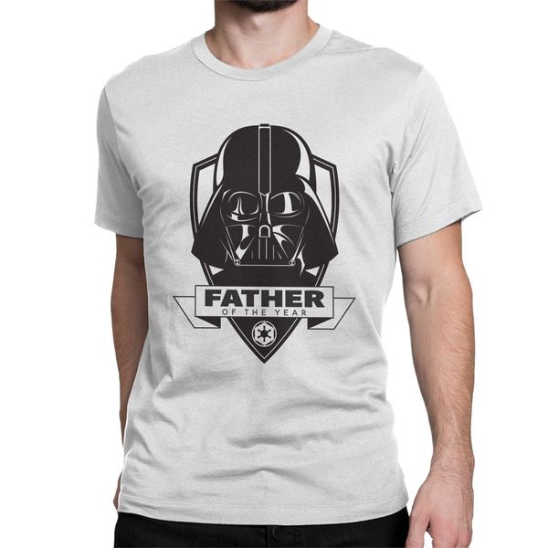 

new men t-shirt darth vader t-shirts men vintage pure cotton tee shirt father of the year short sleeve t shirt plus size clothes